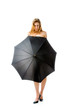 Foto: The beautiful girl with umbrella.. The beautiful girl with umbrella..
