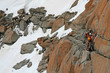 Escalade à l'Aiguille du Midi