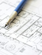 Foto: House plan blueprint - Architect design House plan blueprint - Architect design