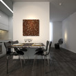 Dining corner in modern minimalist appartment Dining corner in modern minimalist appartment