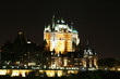 The castle of Frontenac in Quebec Canada