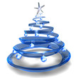 Modern Glass Christmas Tree
