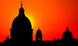 Rome au coucher du soleil