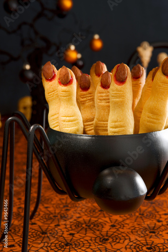 Photo: Halloween cookies witch's fingers Halloween cookies witch's fingers