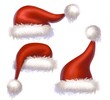 santa Klaus's hats