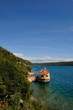 Schiff im Limsky-Kanal - Istrien - Kroatien