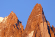 Aiguille du dru et aiguille verte