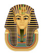 Pharaoh golden death mask Pharaoh golden death mask