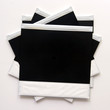 Stack of instant photos