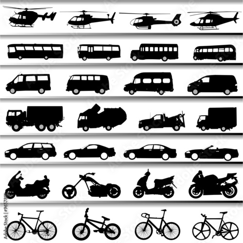 transportation vector set transportation vector set
