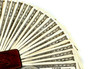 One hundred dollar bills fanned from a money clip