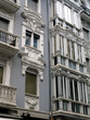 Facade d'immeuble en Espagne