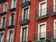 Facade d'immeuble en Espagne