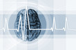 illustration of human brain