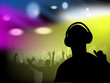 Deejay at disco