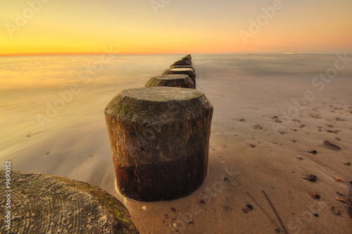 Foto: Wellenbrecher am Meer Wellenbrecher am Meer