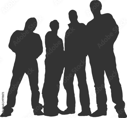 Illustration: Silouette_band Silouette_band