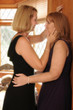 Photo: Gay Same Sex Female Couple Laughing in California Marriage Gay Same Sex Female Couple Laughing in California Marriage