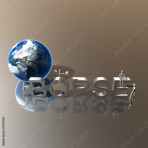Illustration: Logo Börse Logo Börse