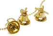 Three christmas bells. From christmas series