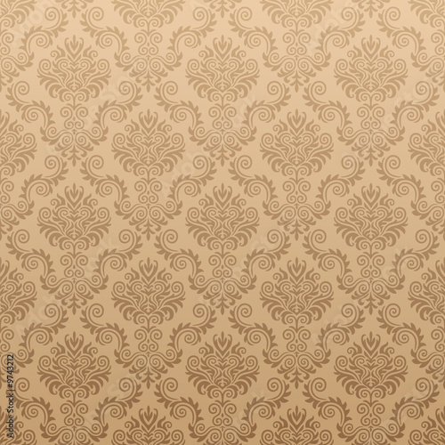 baroque wallpaper. Seamless Damask wallpaper