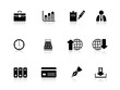 Business icons from series