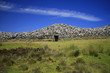 Grey cairn in Camster, Scotland
