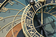 old astronomical clock in Prague, Czech republic