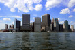 New York, Manhattan desde el ferry de Coney Island
