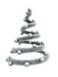 symbolic chistmas tree 3d rendering