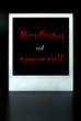 Polaroid wish merry Christmas