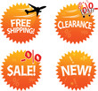 Online Shop Glossy Icons
