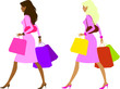 Ladies after shopping