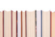 Some books with white empty space above