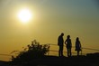 famille en voyage