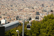Teleferic De Montjuic Seen From Montjuic Castle, Barcelona