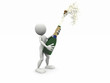 Champagne in 3D
