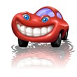 red car reflex