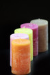 fila di candele colorate 5