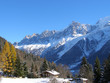 Chalet et aiguilles Chalet et aiguilles