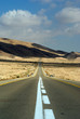 Highway and Sky with clouds