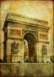 arc de triumph - vintage card (from my Parisian series) arc de triumph - vintage card (from my Parisian series)