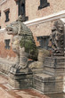 Statue of Mythical Beast. Durbar Square, Bhaktapur, Nepal Statue of Mythical Beast. Durbar Square, Bhaktapur, Nepal