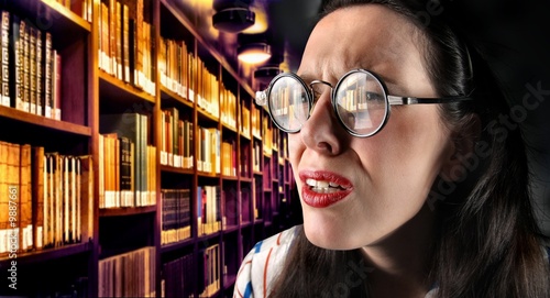 Photo: library library