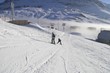 Extreme sport - ski vacation in France white snow Extreme sport - ski vacation in France white snow