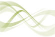 vecteur, courbes vectorielles vert, green vector curve - XXXL