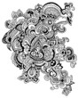 Abstract Flower Decoration