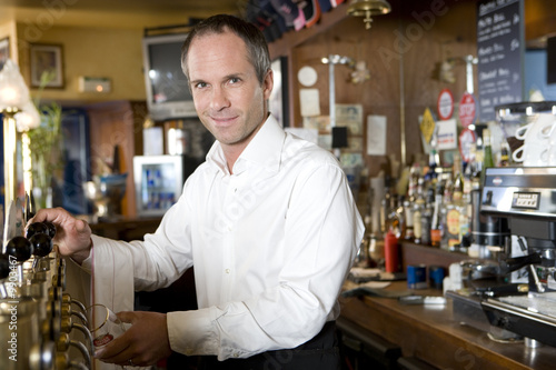 Photo: A barman A barman