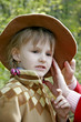 girl in autumn park girl in autumn park