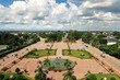 Place et fontaine à Vientiane - Laos